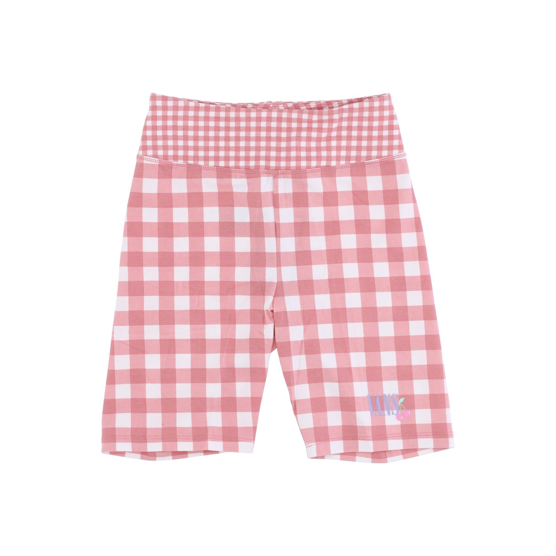 Vans, Pantaloncino Ciclista Donna Mixed Up Gingham Legging Short, Rosette