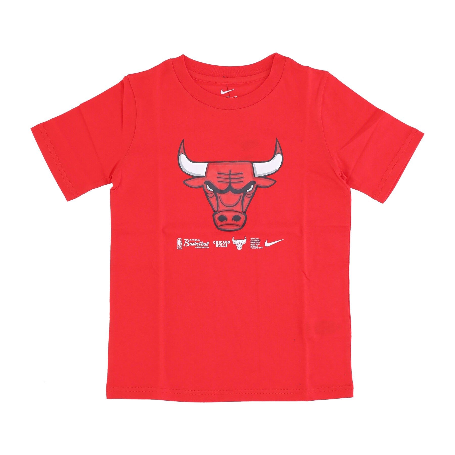 Nba Dri Fit Boy's T-Shirt Essential Crafted Logo Tee Chibul Original Team Colors