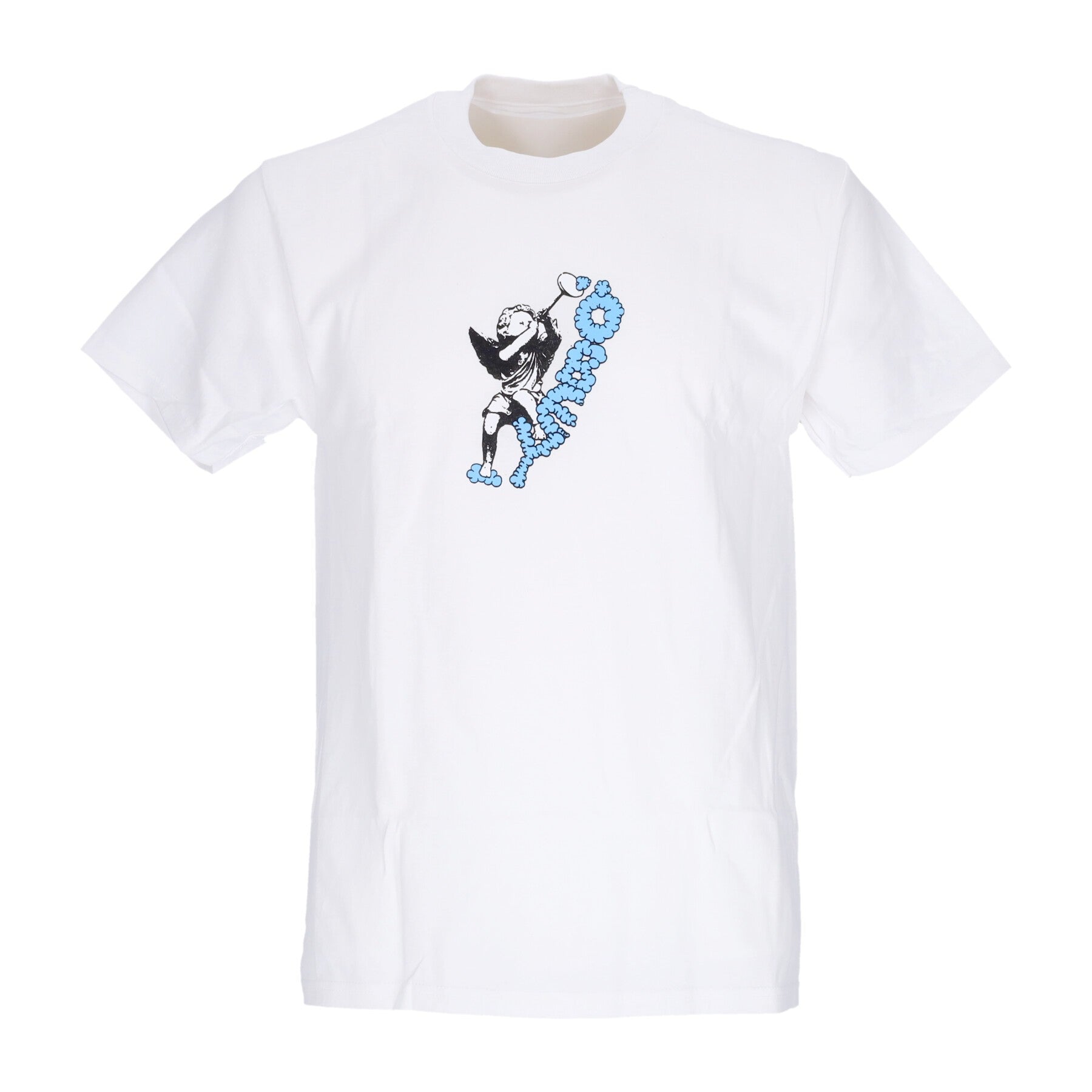 T-shirt T-shirt masculin blanc de Trumpet Anget