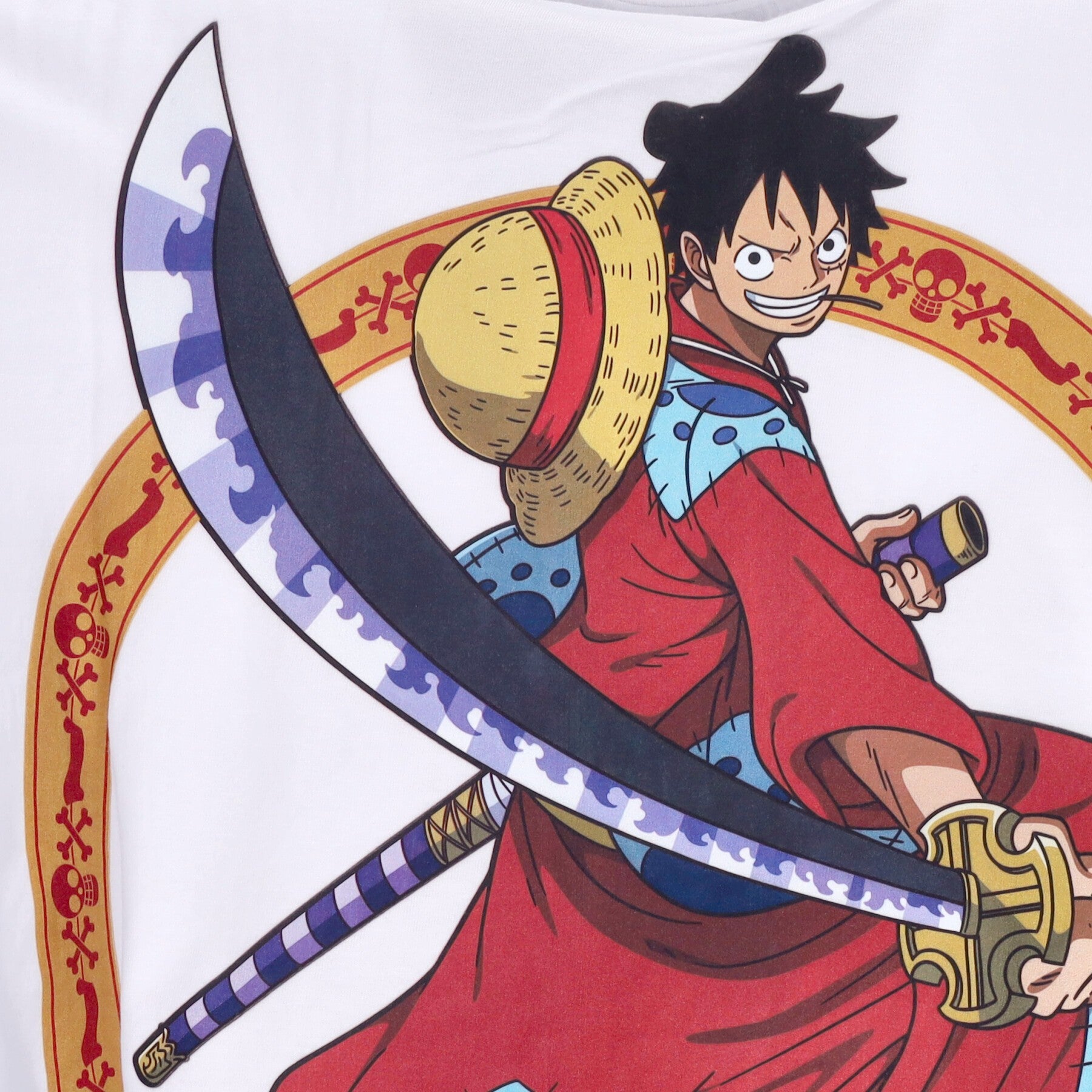 Luffy Tee White Men's T-Shirt