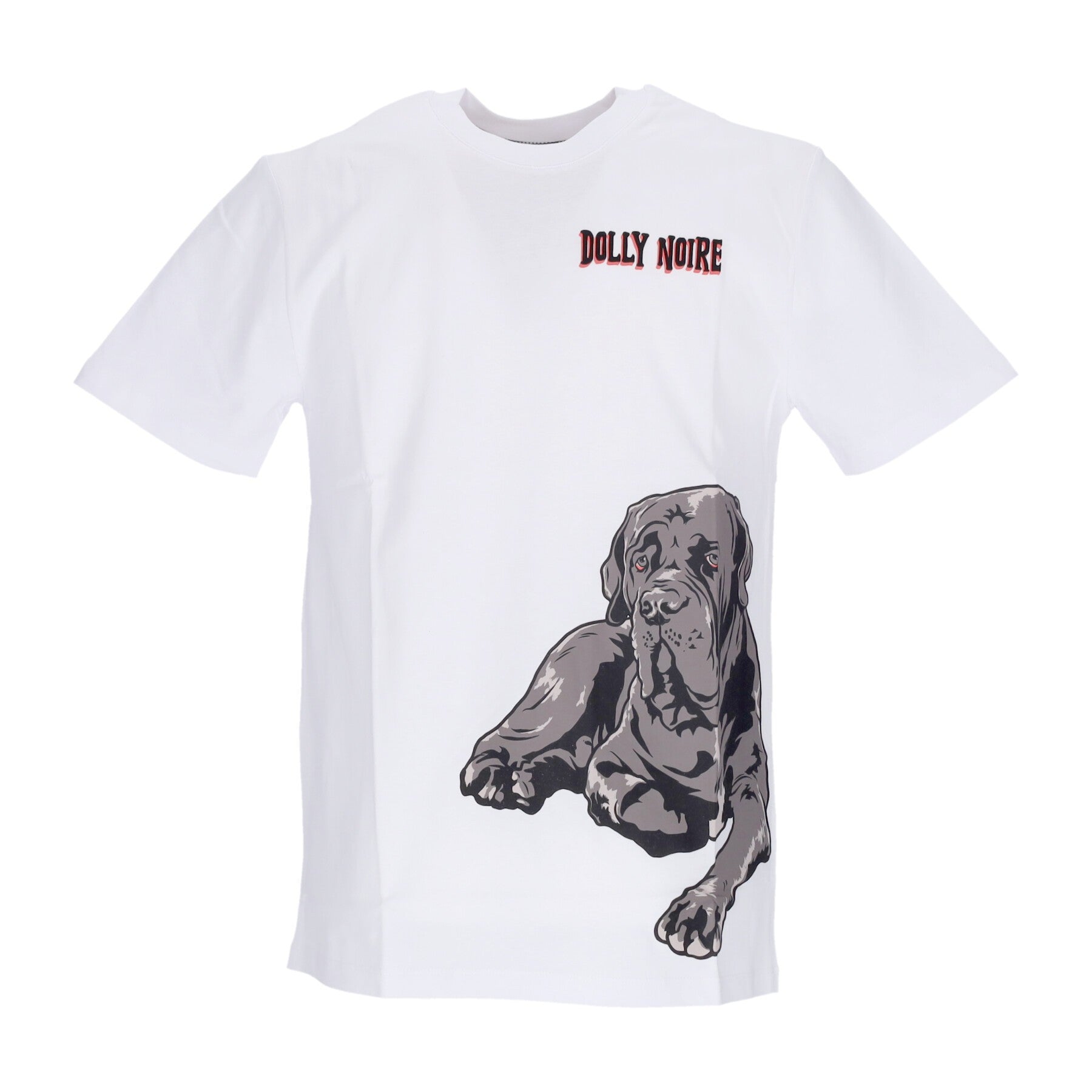 Dolly Noire, Maglietta Uomo Mastino Napoletano Tee, White