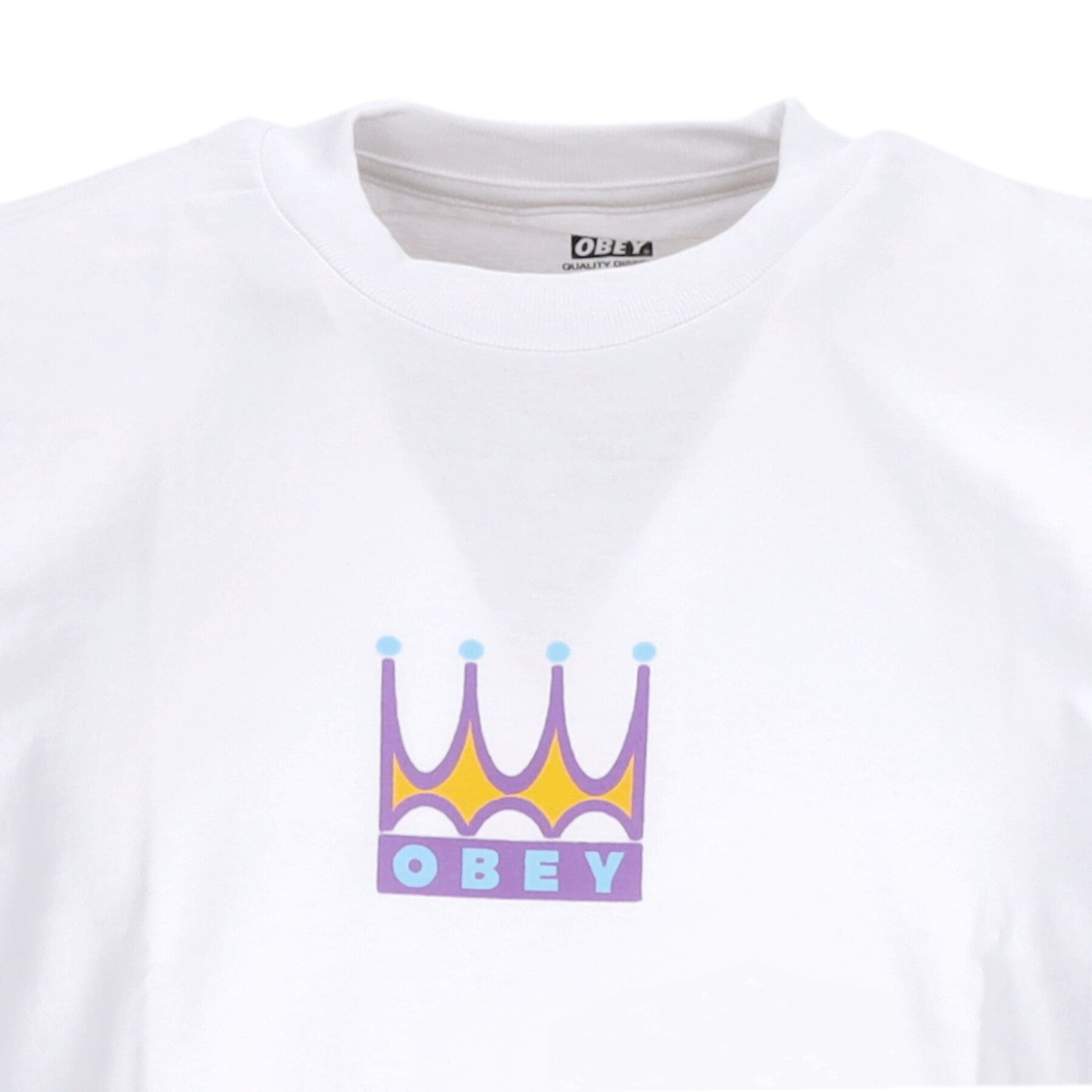 Obey, Maglietta Uomo Crown Classic Tee, 