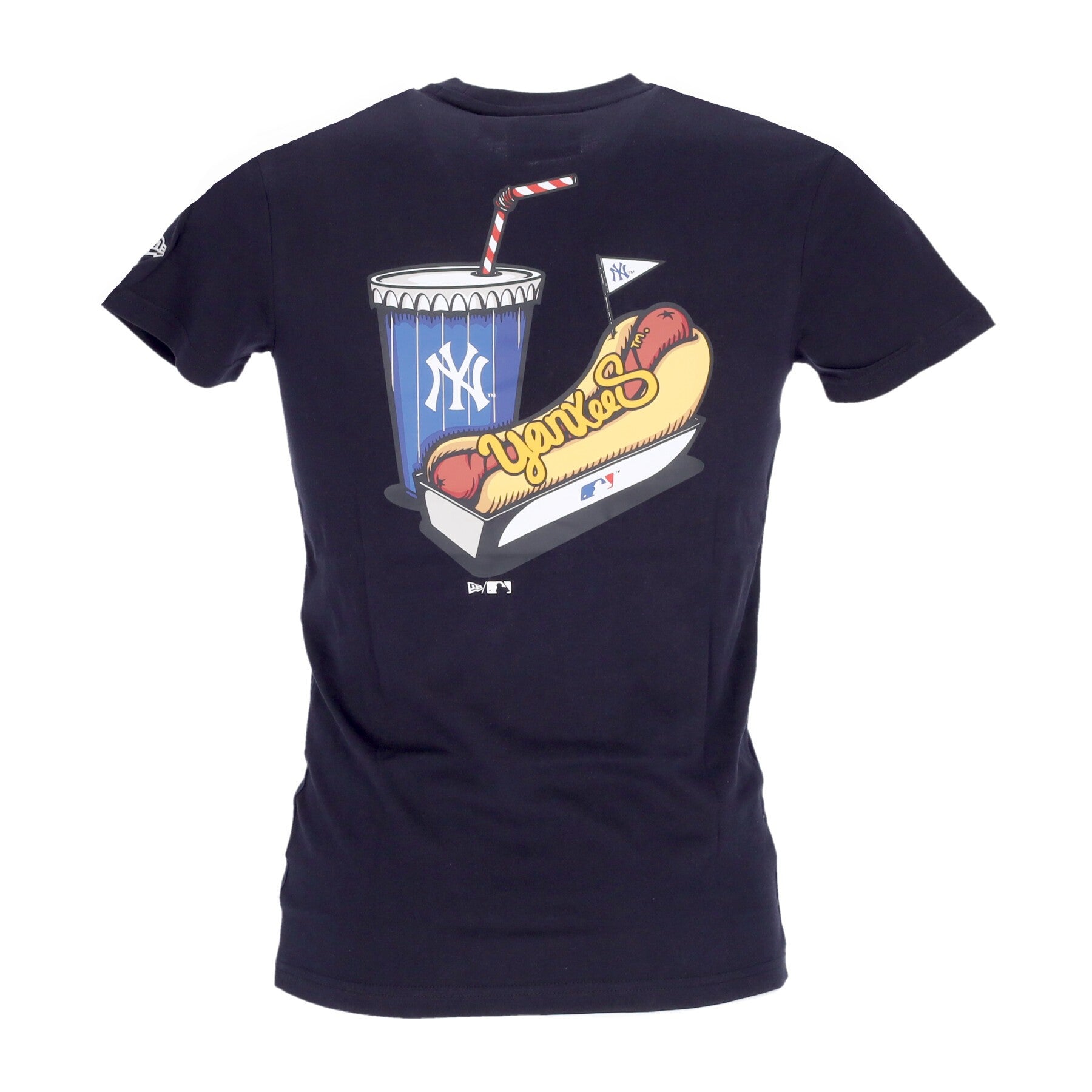 Herren T-Shirt Mlb Stadium Food Graphic Tee Neyyan Navy