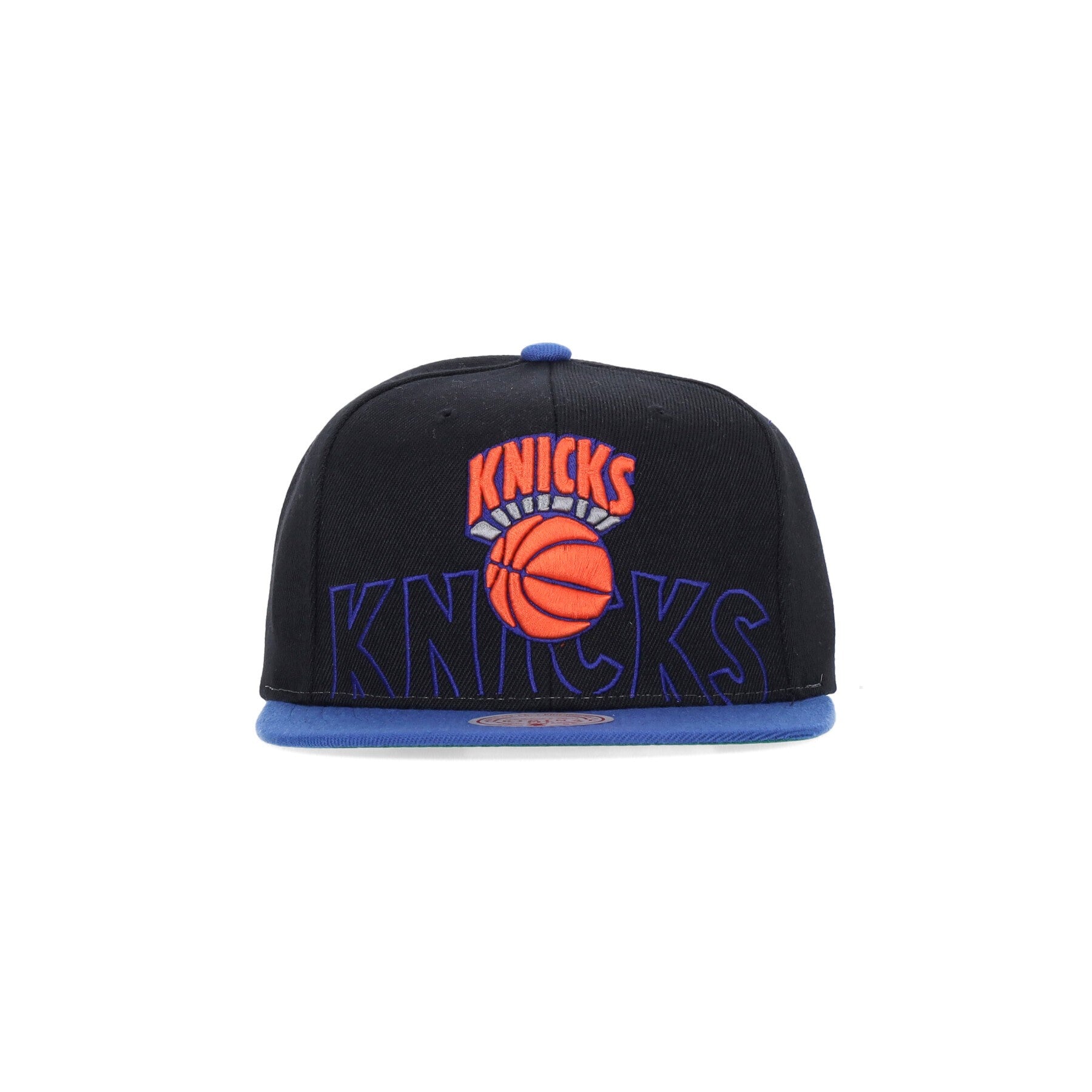 Mitchell & Ness, Cappellino Visiera Piatta Uomo Nba Low Big Face Snapback Hardwood Classics Neykni, 