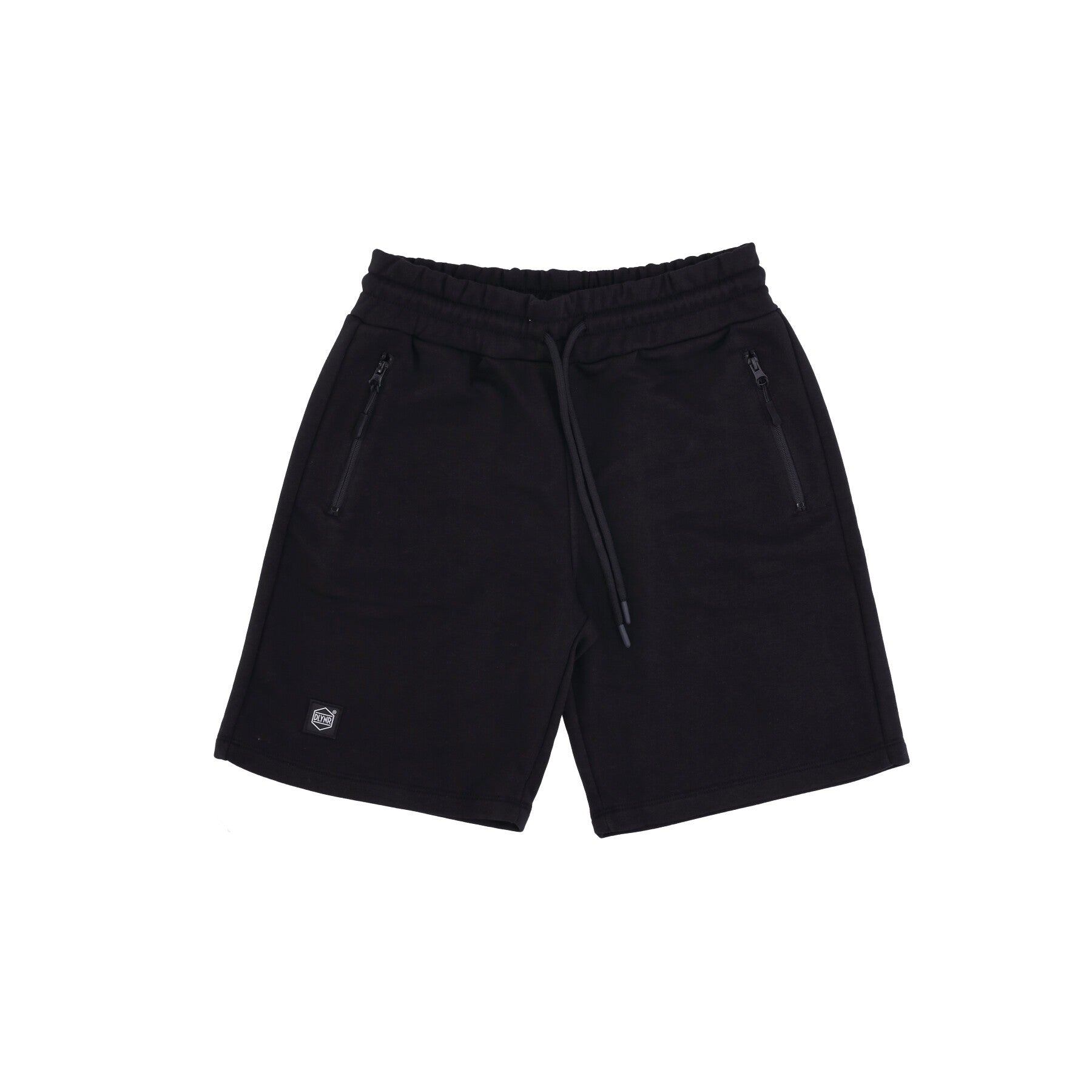 Dolly Noire, Pantalone Corto Tuta Uomo Lettering Sweatpant Shorts, Black