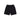 Dolly Noire, Pantalone Corto Tuta Uomo Lettering Sweatpant Shorts, Black