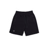 Dolly Noire, Pantalone Corto Tuta Uomo Lettering Sweatpant Shorts, Black