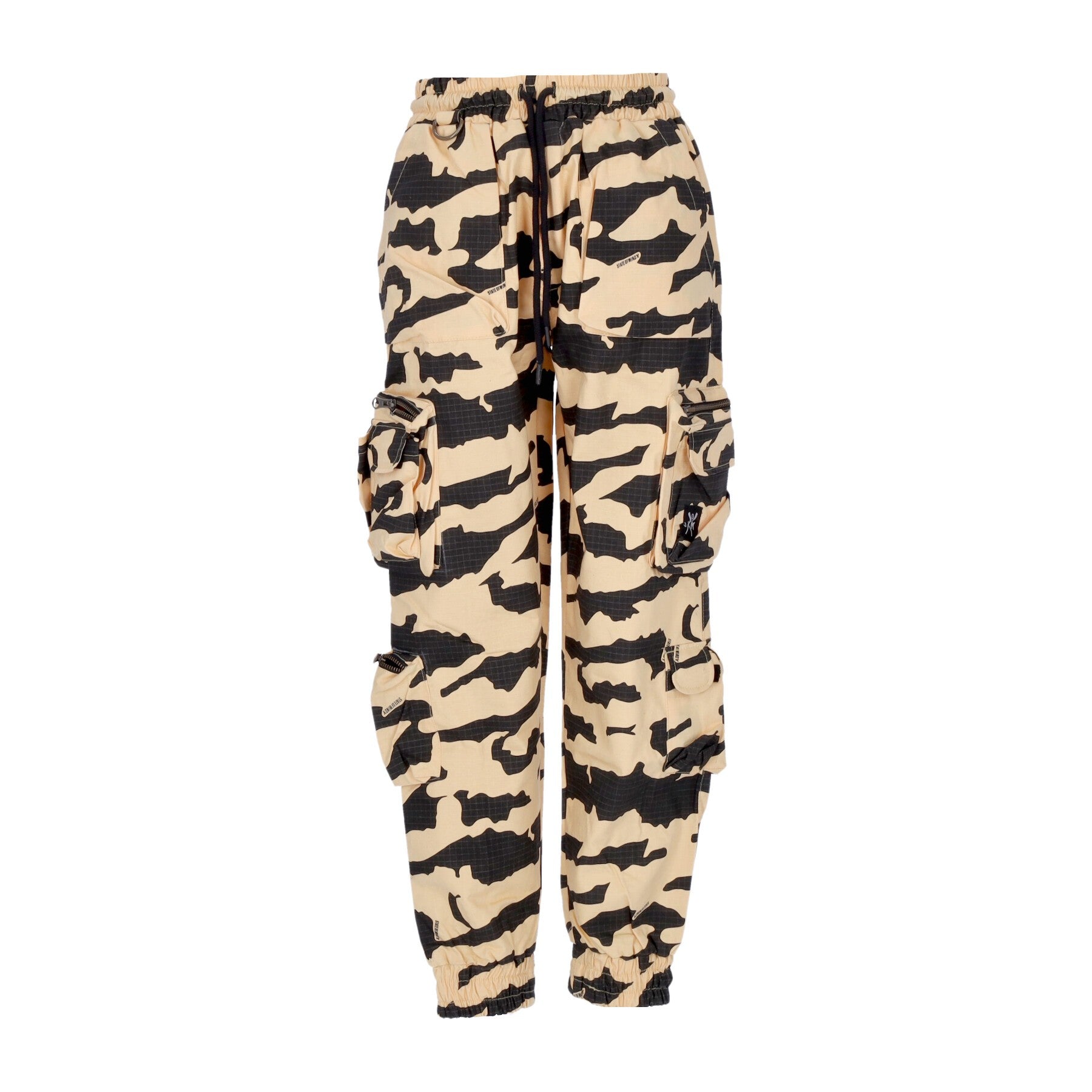 5tate Of Mind, Pantalone Lungo Uomo Retrofuture Cargo, Peach Camo