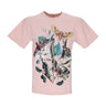 Obey, Maglietta Donna Moths Pigment Choice Box Tee, Pink Clay