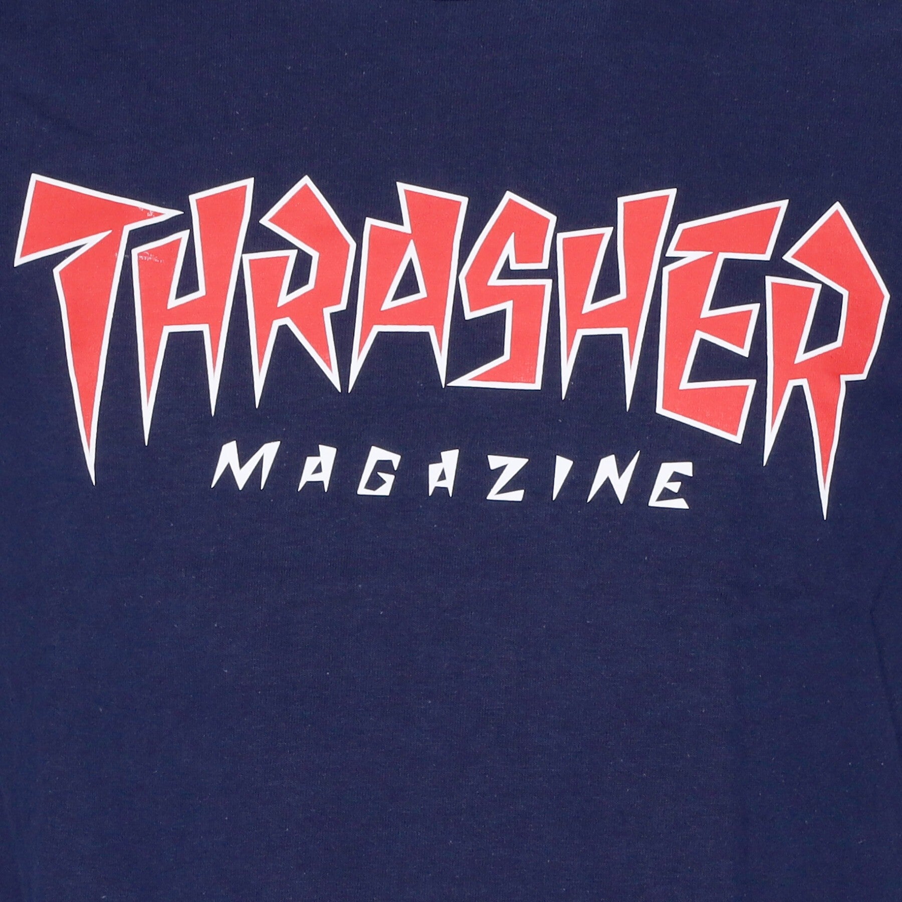 Thrasher, Maglietta Uomo Jagged Logo Tee, 