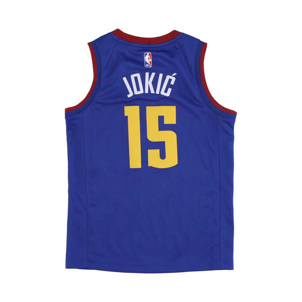 Jordan Nba, Canotta Basket Ragazzo Nba Statement Swingman Jersey No 15 Nikola Jokic Dennug, 