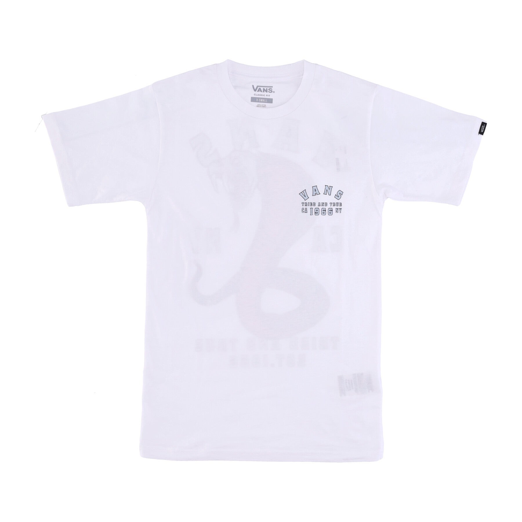 Striked Tee White Men's T-Shirt