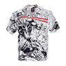 Huf, Camicia Manica Corta Uomo X-men Resort Shirt X Marvel, White