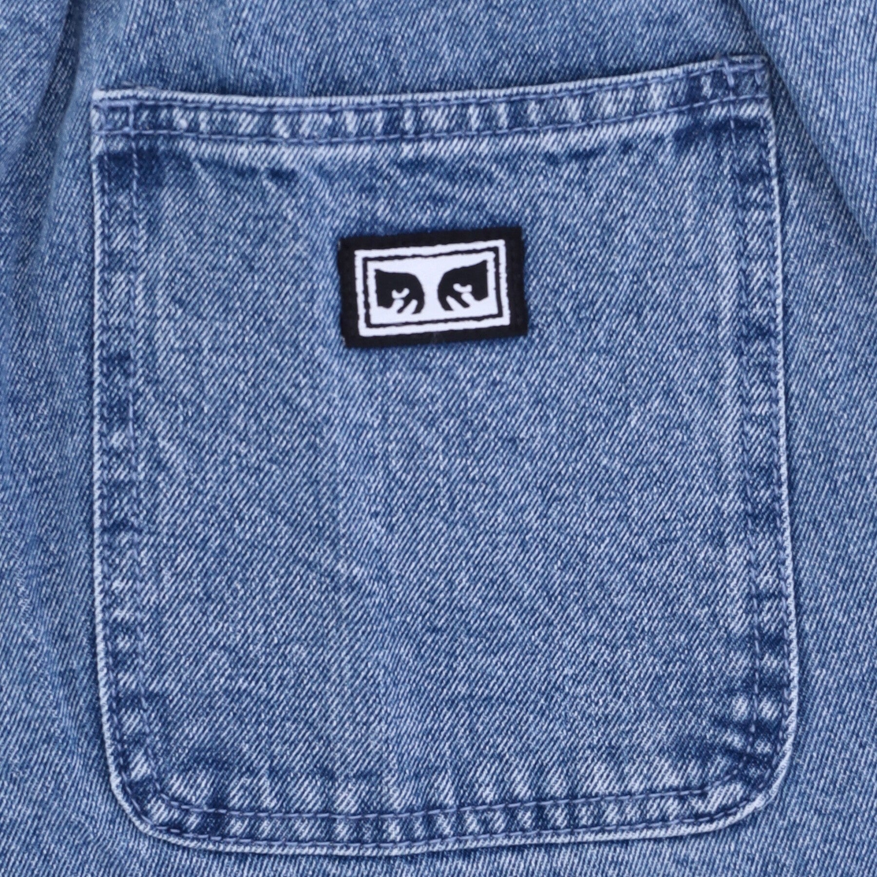 Obey, Jeans Corto Uomo Easy Denim Noise Short, 