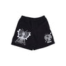 Obey, Pantalone Corto Tuta Uomo Dharma Sweatshort, Black