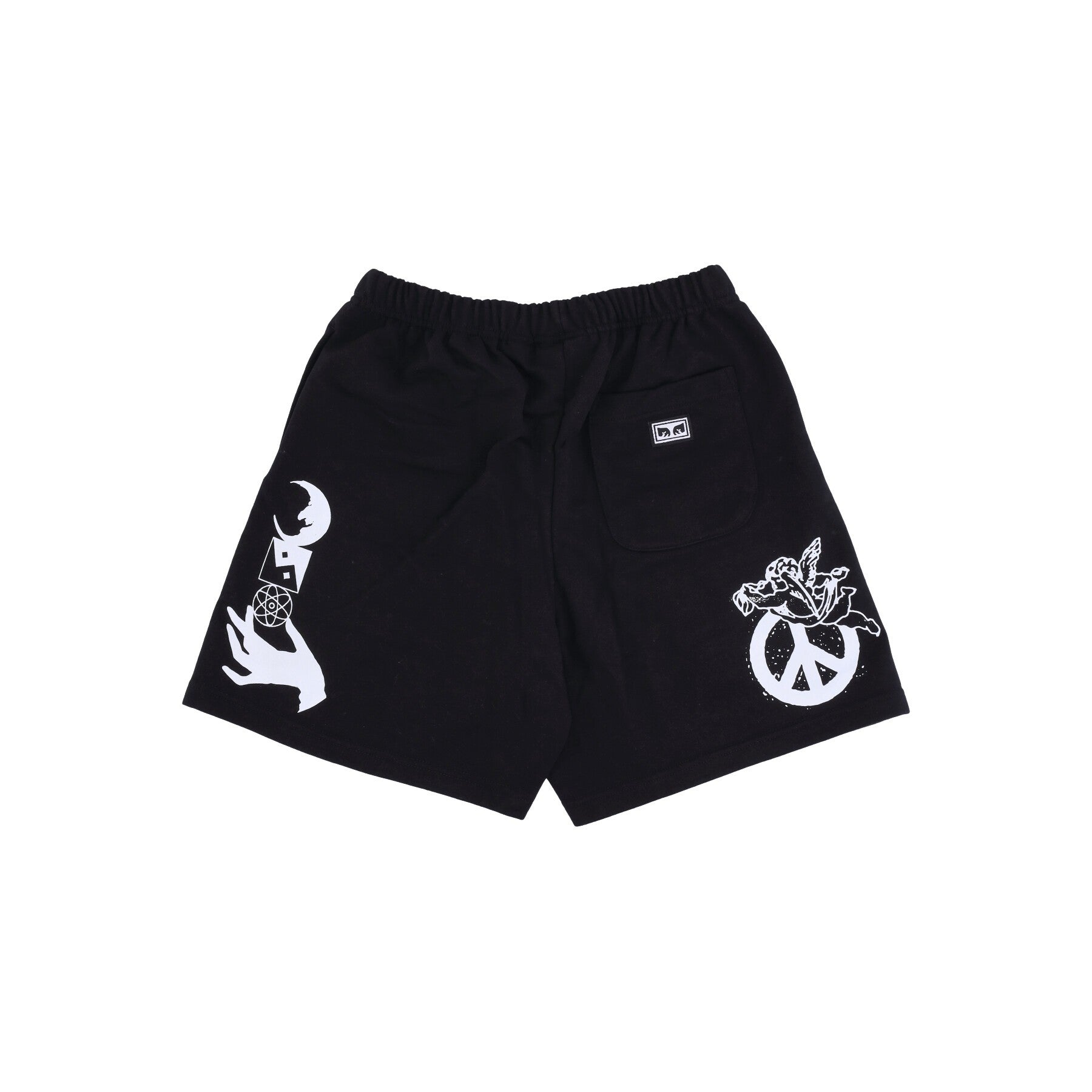 Obey, Pantalone Corto Tuta Uomo Dharma Sweatshort, 