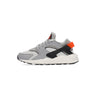 Nike, Scarpa Bassa Uomo Air Huarache, Grey Fog/team Orange/sail/lt Smoke Grey