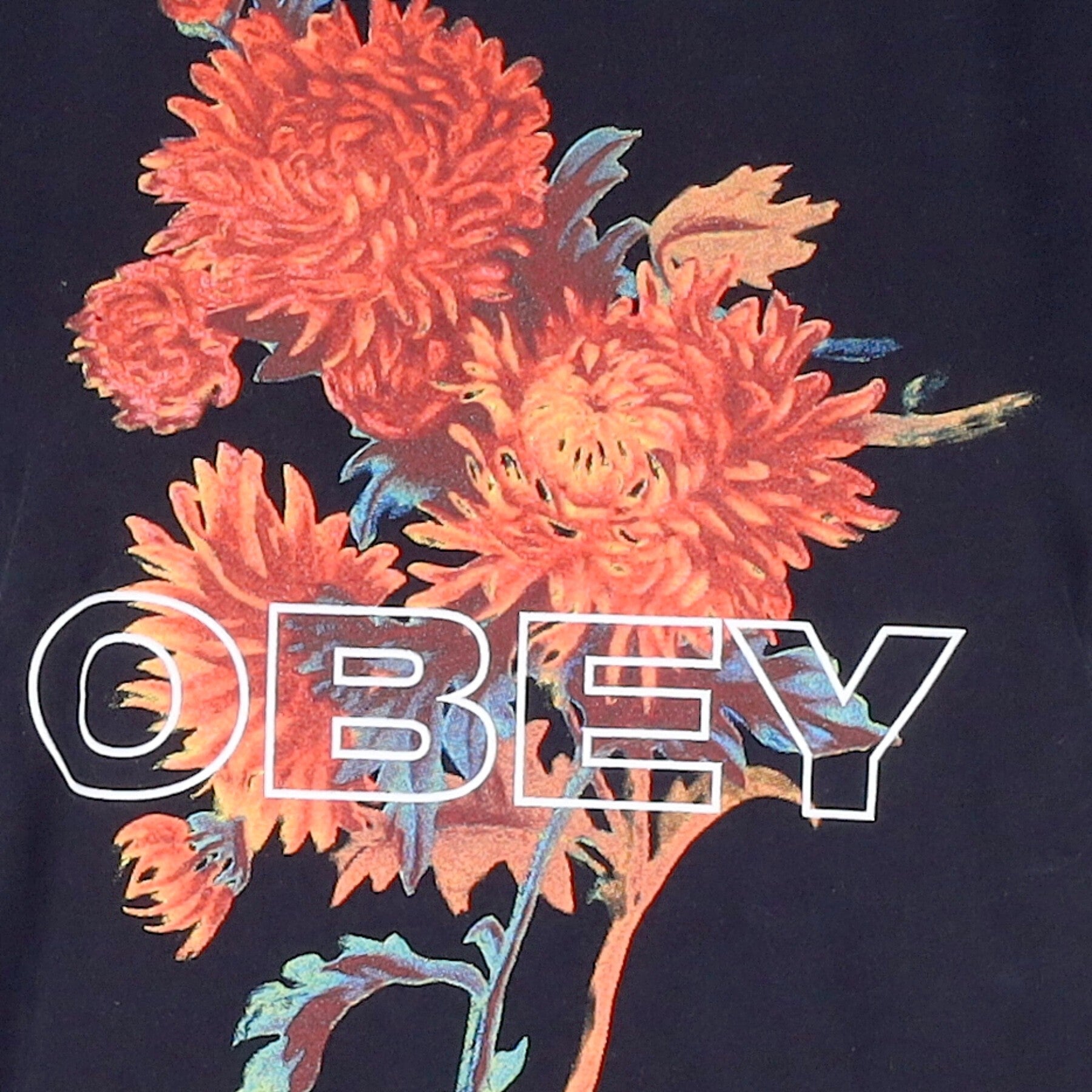 Obey, Maglietta Donna Bouquet Shepard Organic Vintage Tee, 