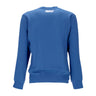 Nike, Felpa Girocollo Uomo Sportswear Repeat Fleece Crewneck Bb, Dk Marina Blue/dutch Blue/white