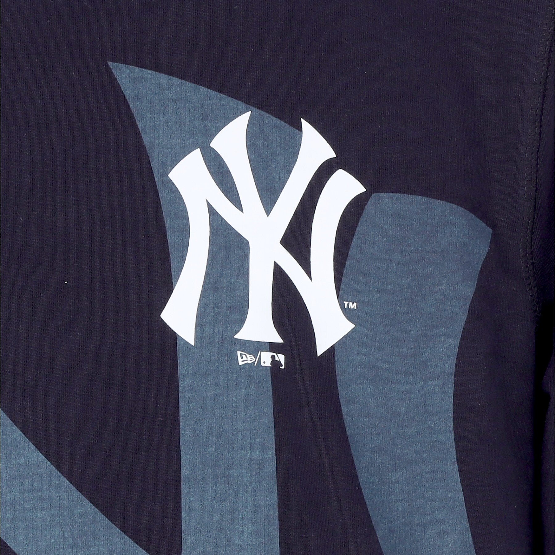 New Era, Felpa Leggera Girocollo Uomo Mlb Washed Pack Graphic Crewneck Neyyan, 