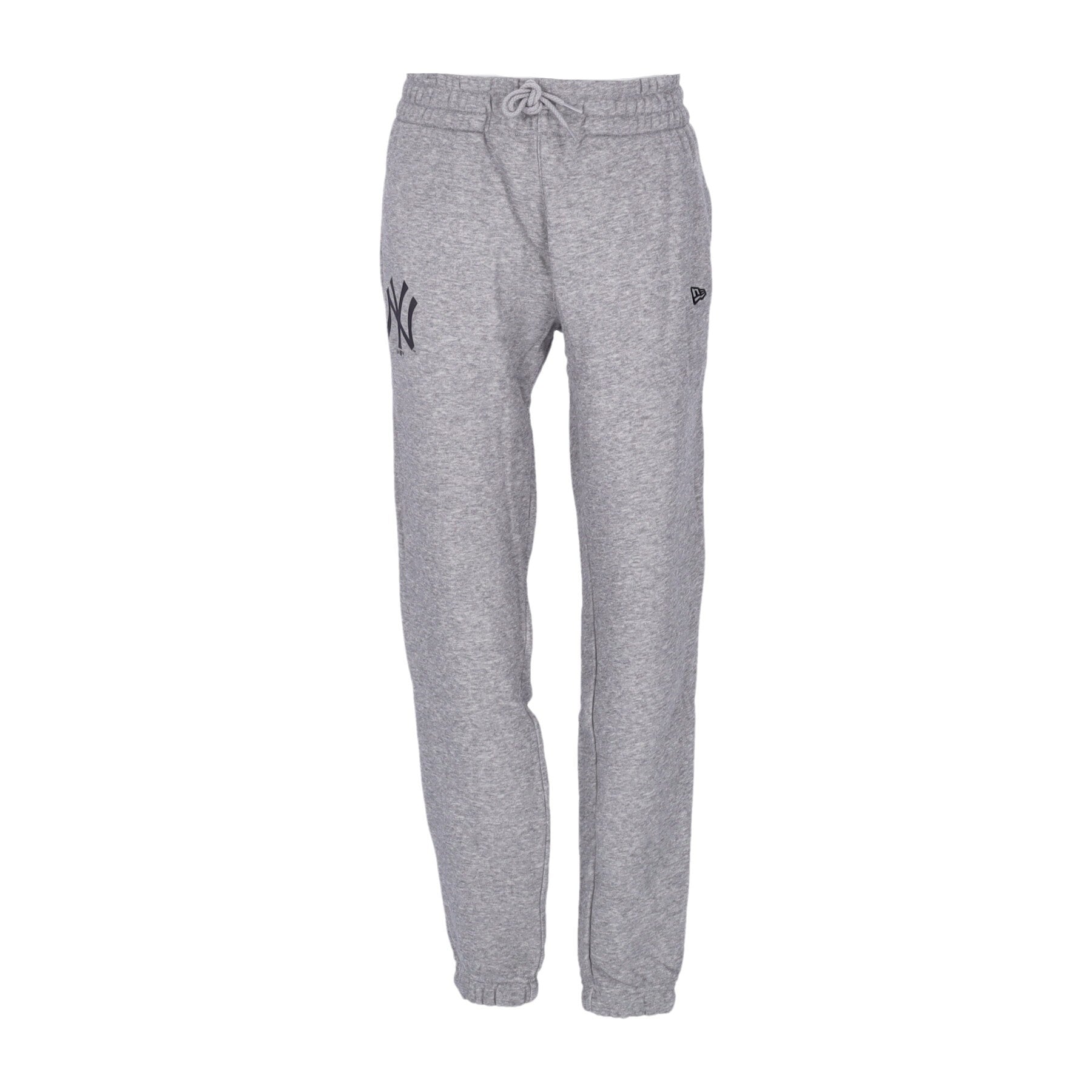 New Era, Pantalone Tuta Felpato Uomo Mlb Team Logo Jogger Neyyan, Light Grey Heather