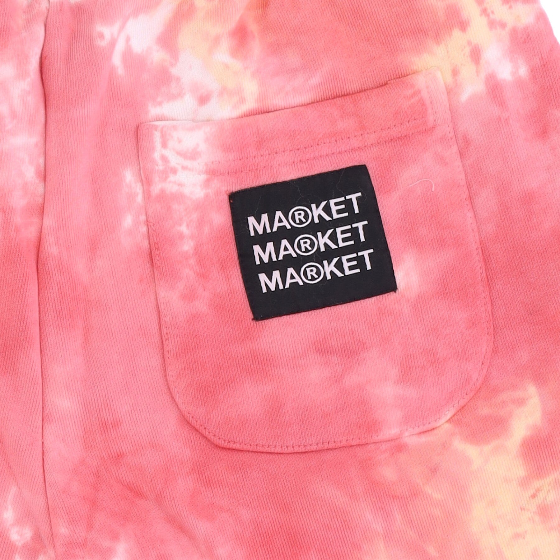 Market, Pantalone Corto Tuta Felpato Uomo Look At The Bright Side Sweatshorts X Smiley, 