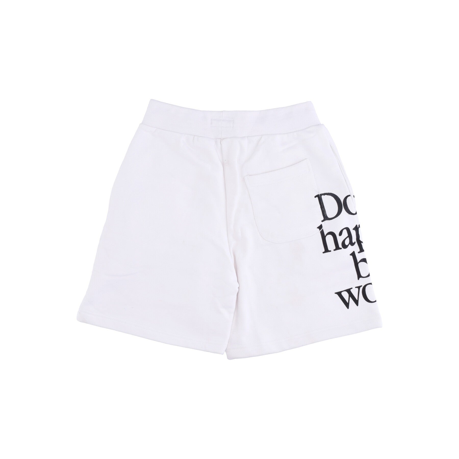 Market, Pantalone Corto Tuta Felpato Uomo Don't Happy Be Worry Sweatshorts X Smiley, 