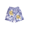 Market, Pantalone Corto Tuta Felpato Uomo Sun Dye Sweatshorts X Smiley, Yellow/blue Tie Dye