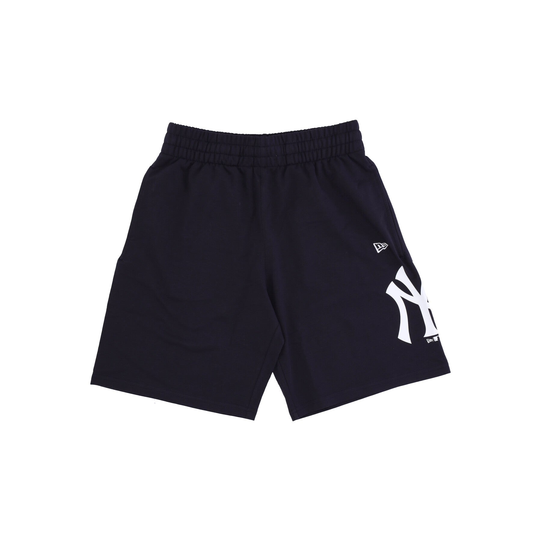 New Era, Pantalone Corto Tuta Uomo Mlb Washed Pack Team Logo Short Neyyan, Navy