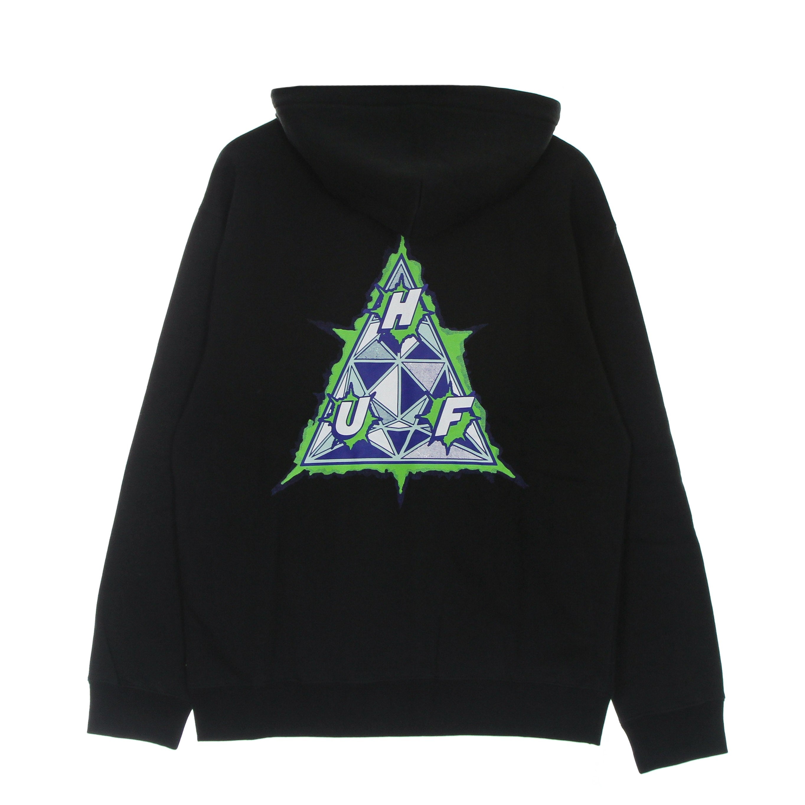 Huf, Felpa Cappuccio Uomo Infinity Jemel P/o Hoodie, Black