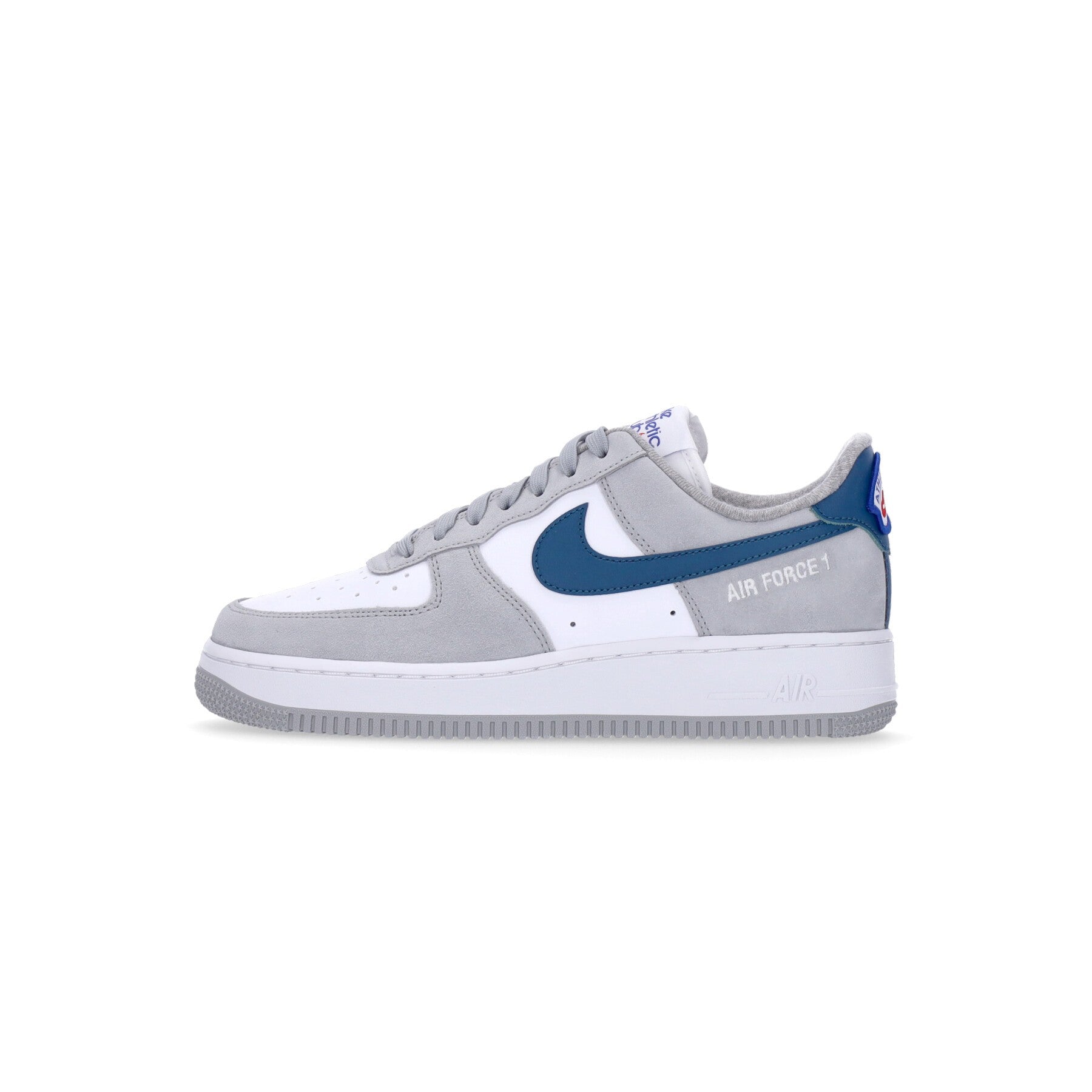 Low Scarpa Men Air Force 1 07 LV8 LT Smoke Grey / Marina / White / Lt Smoke Grey