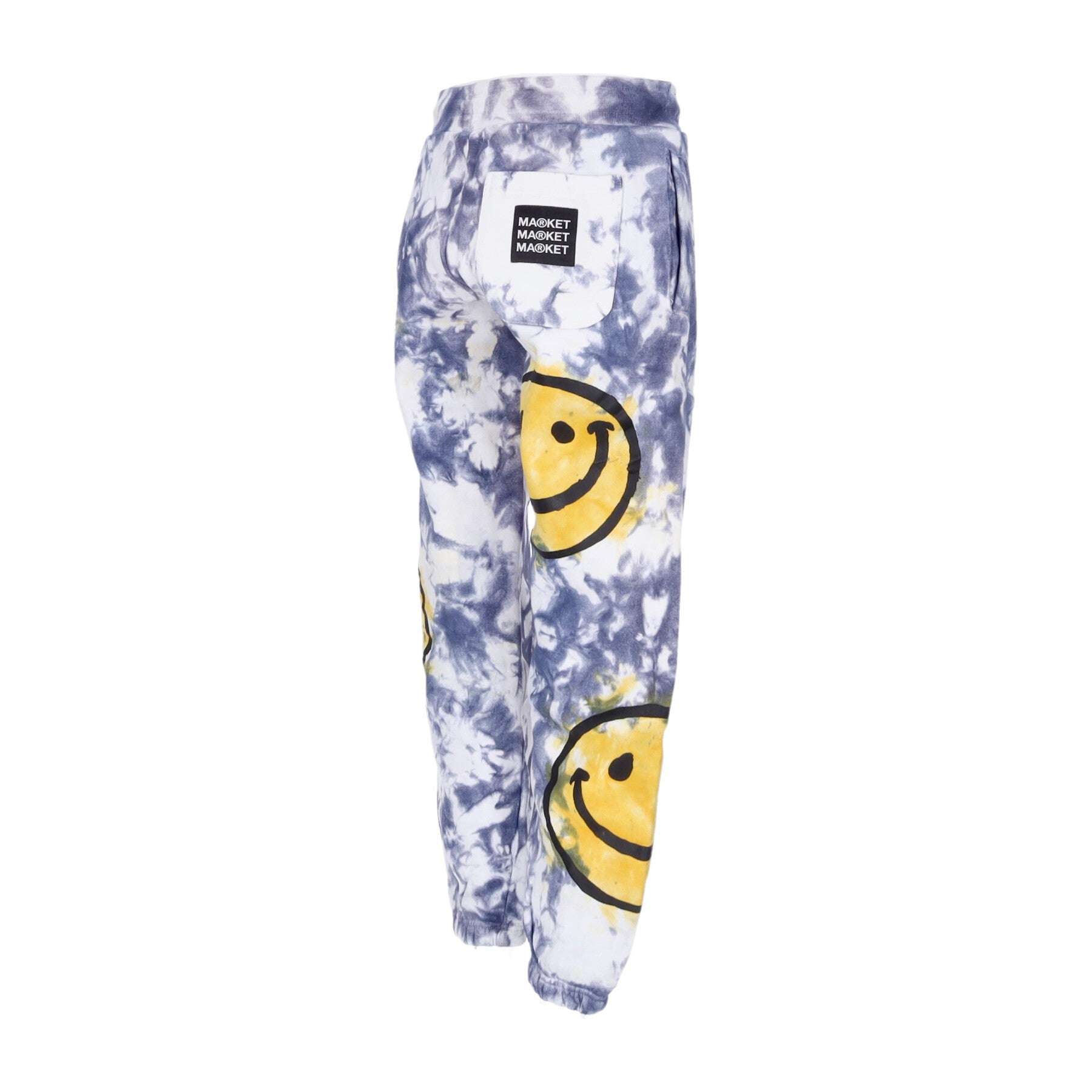 Market, Pantalone Tuta Felpato Uomo Sun Dye Sweatpants X Smiley, 