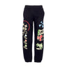 Market, Pantalone Tuta Felpato Uomo Peace And Power Sweatpants, Black