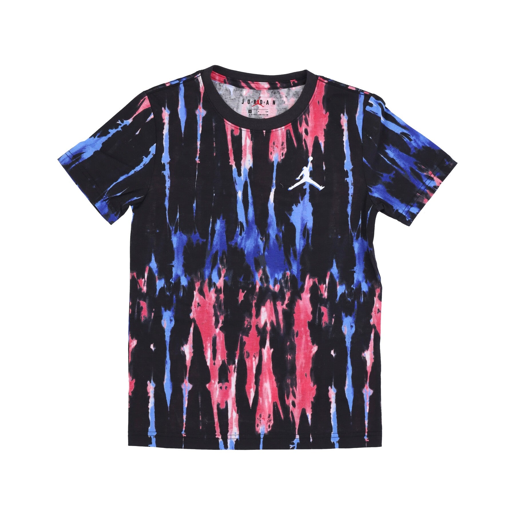 Boy's Sports T-Shirt DNA Ice Dye Aop Tee Medium Blue