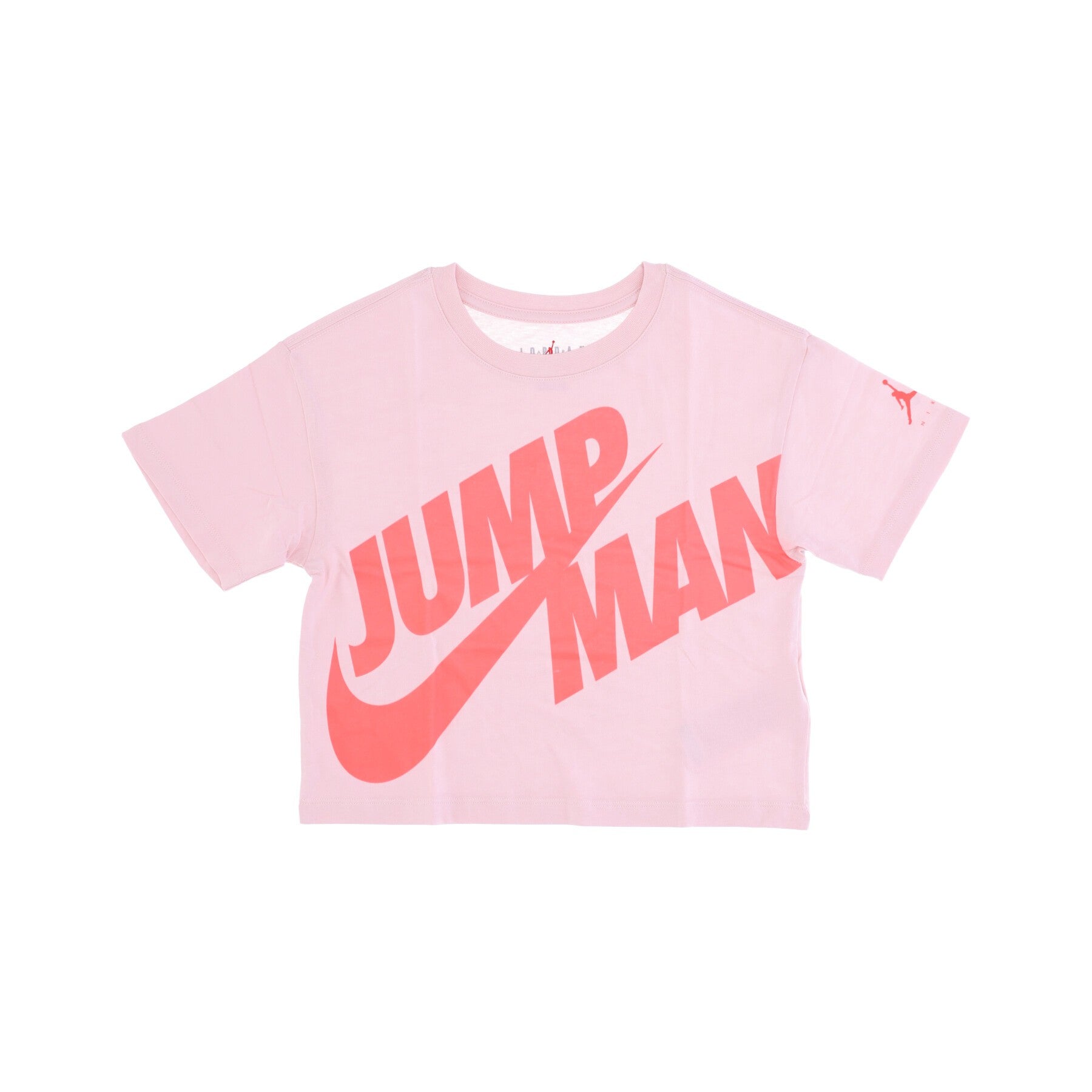 Jordan, Maglietta Ragazza Jumpman X Nike Tee, Atmosphere Pink