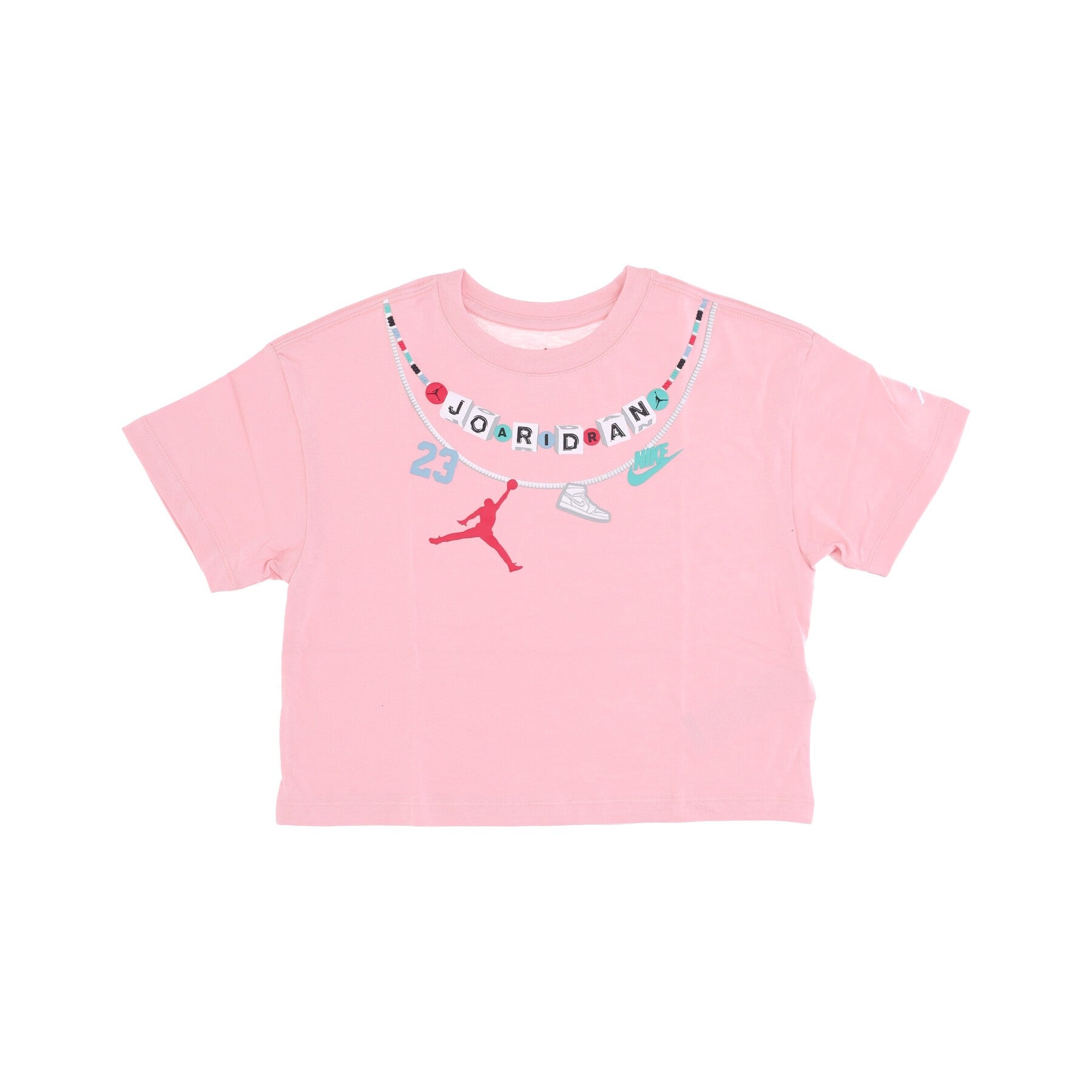 Braided Jumbo Jm Tee Bleached Coral Girl T-Shirt