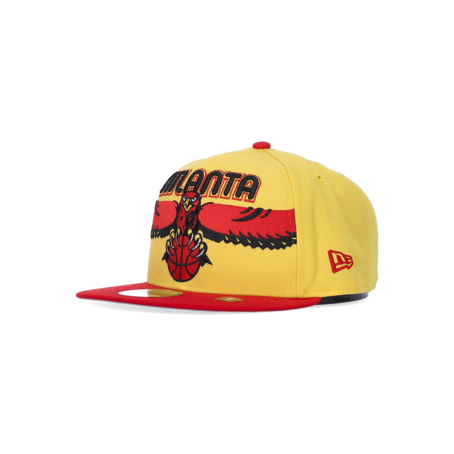 Flache Schirmmütze für Herren Nba21 City Off 950 Atlhaw Original Teamfarben