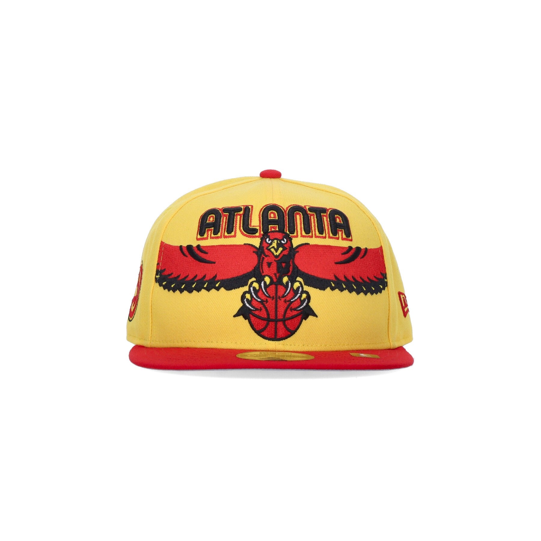 Flache Schirmmütze für Herren Nba21 City Off 950 Atlhaw Original Teamfarben