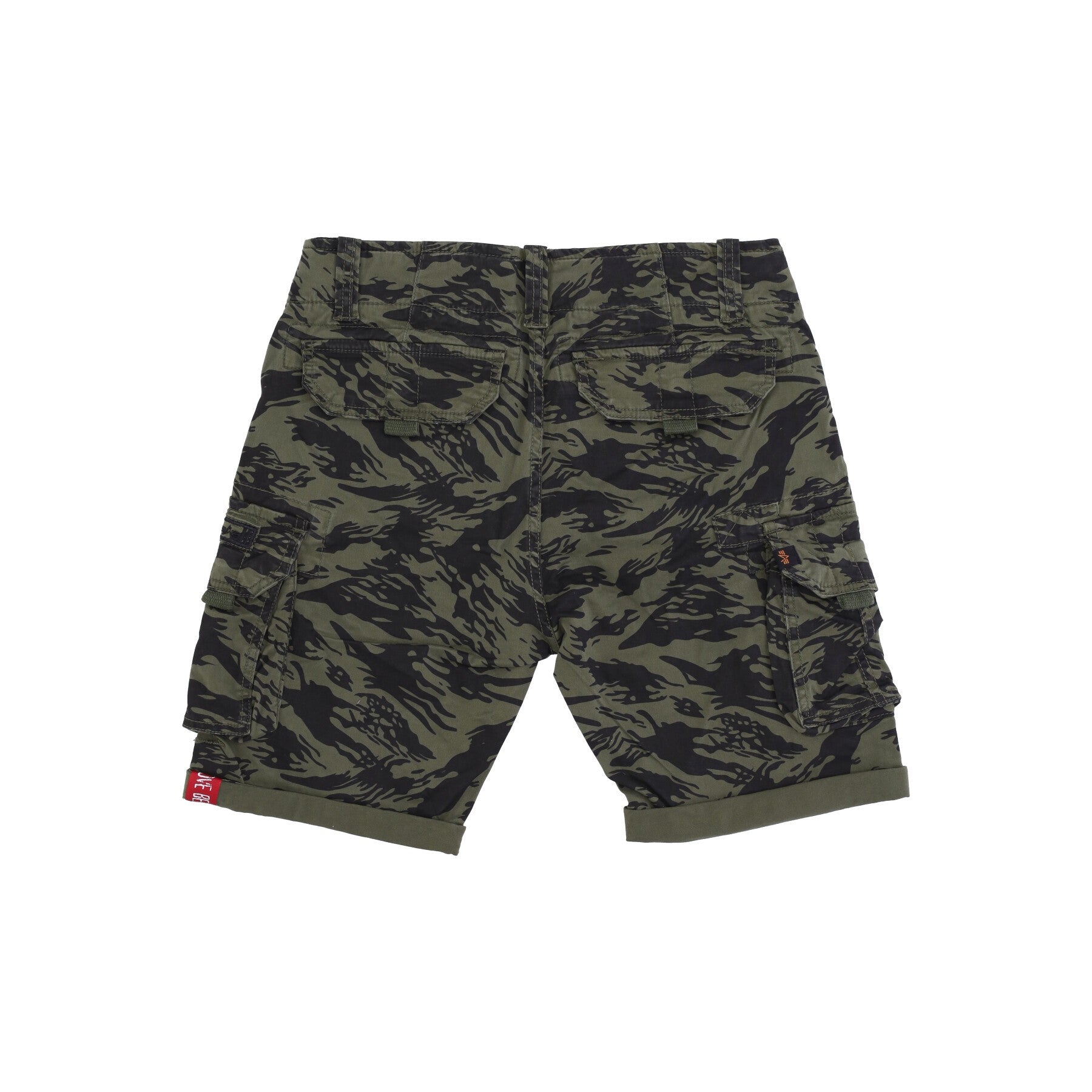 Alpha Industries, Pantalone Corto Uomo Crew Short Camo, 