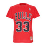 Mitchell & Ness, Maglietta Uomo Nba Tee Hardwood Classics No 33 Scottie Pippen Chibul, Original Team Colors