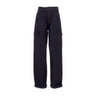 Carhartt Wip, Pantalone Lungo Donna Collins Pant, Black Garment Dyed