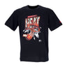 Nike Nba, Maglietta Uomo Nba Cortside Shattered Tee Miahea, Black