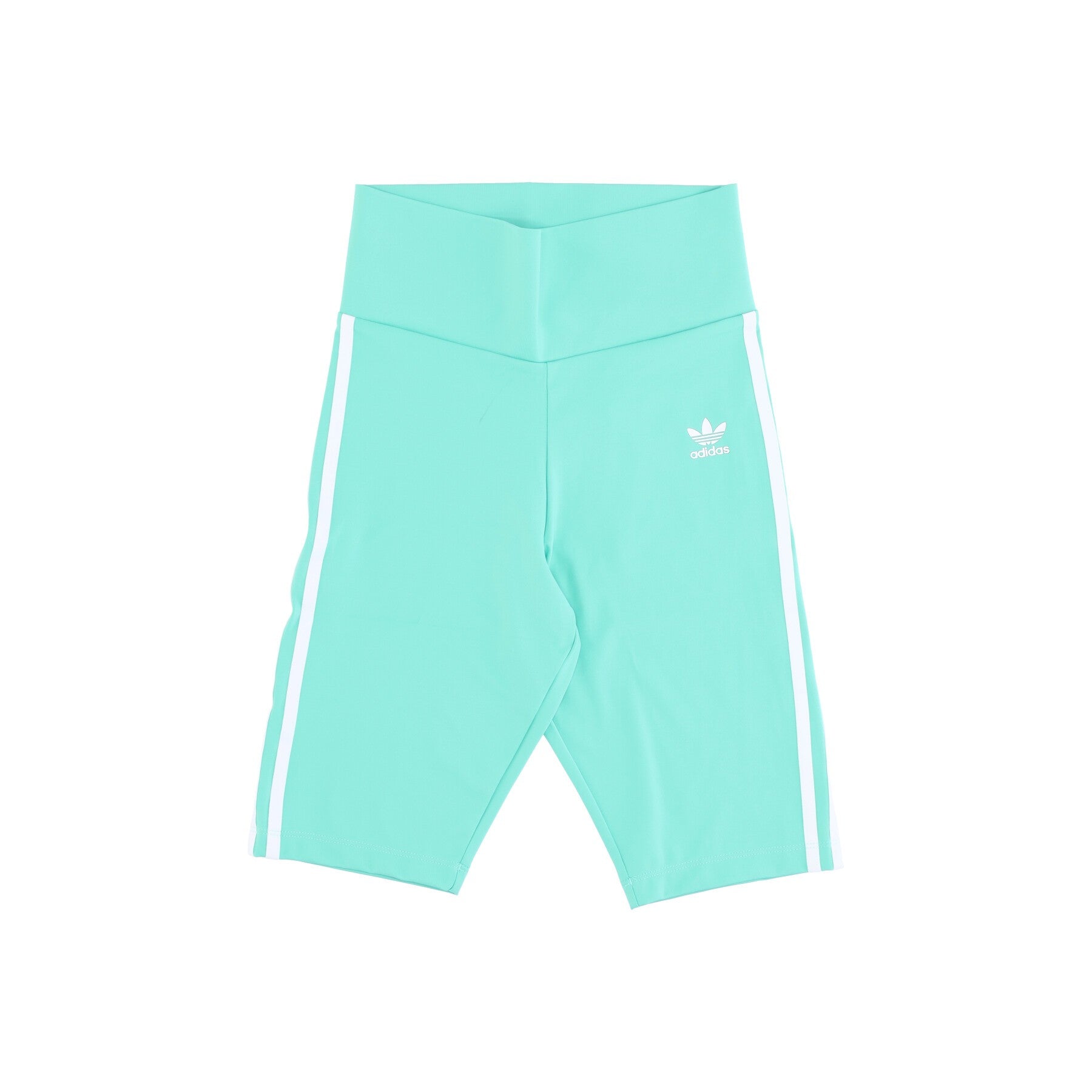 Adidas, Pantaloncino Ciclista Donna High-waisted Short Tights, Hire Green