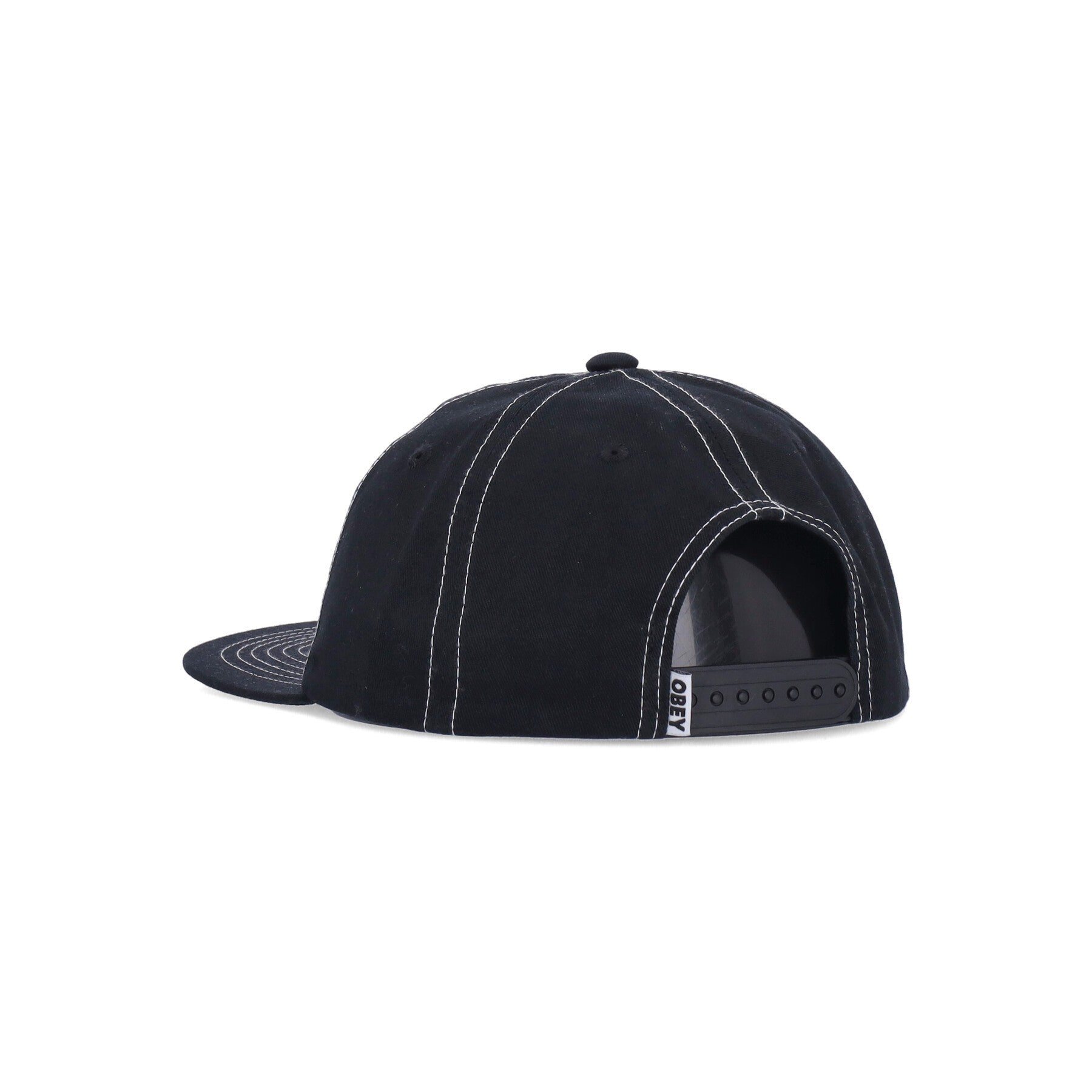 Obey, Cappellino Visiera Piatta Uomo Mac 6 Panel Snapback, 