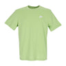 Nike, Maglietta Uomo Club Tee, Vivid Green/white