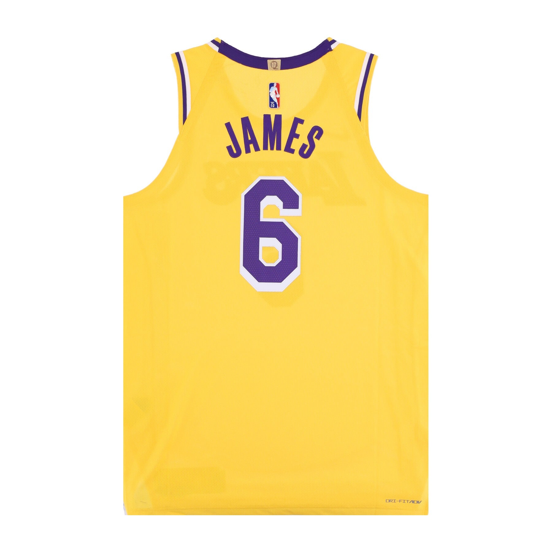 Nike Nba, Canotta Basket Uomo Nba Dri Fit Adv Authentic Icon Jersey No 23 Lebron James Loslak, 