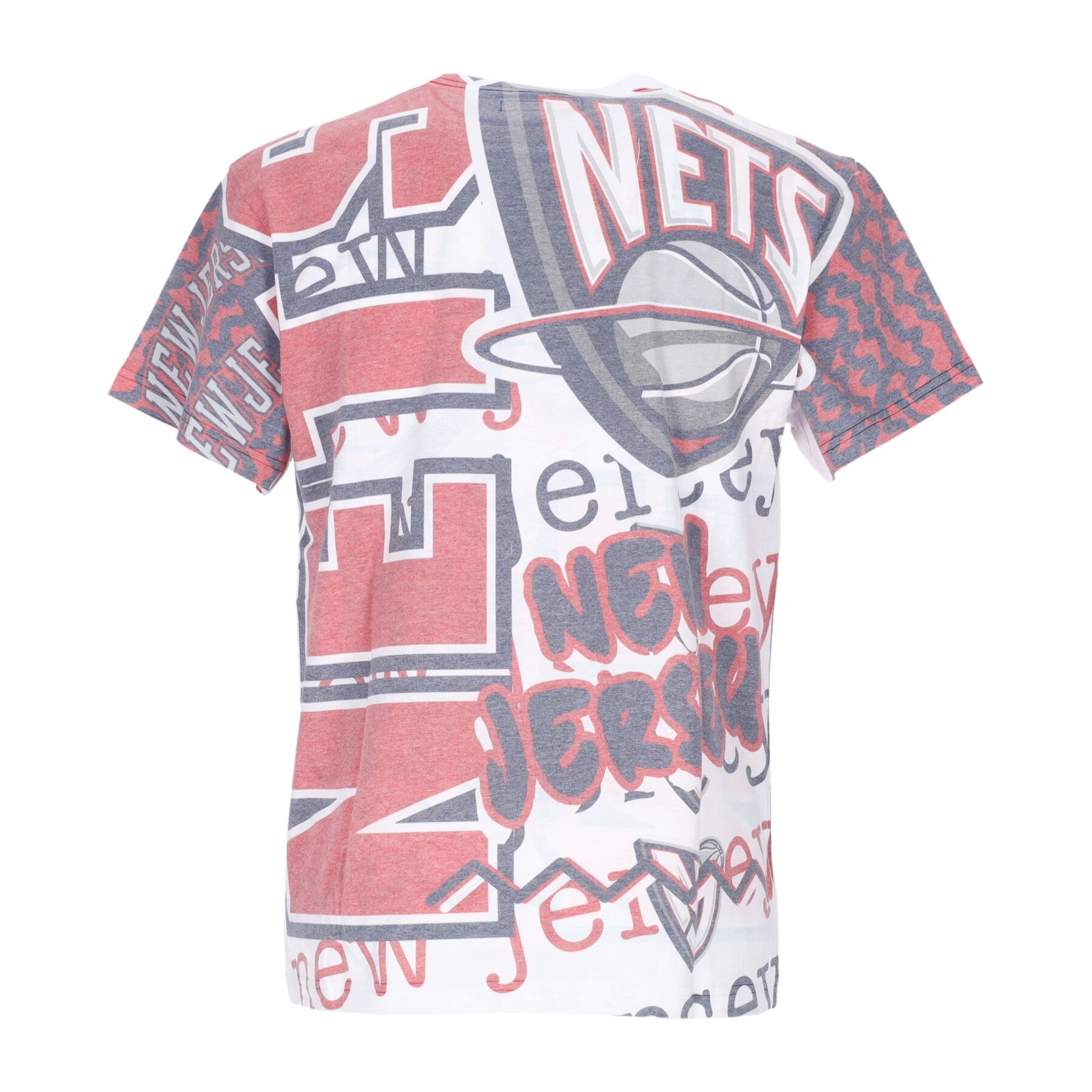 Mitchell & Ness, Maglietta Uomo Nba Jumbotron 2.0 Sublimated Tee Hardwood Classics Nejnet, 