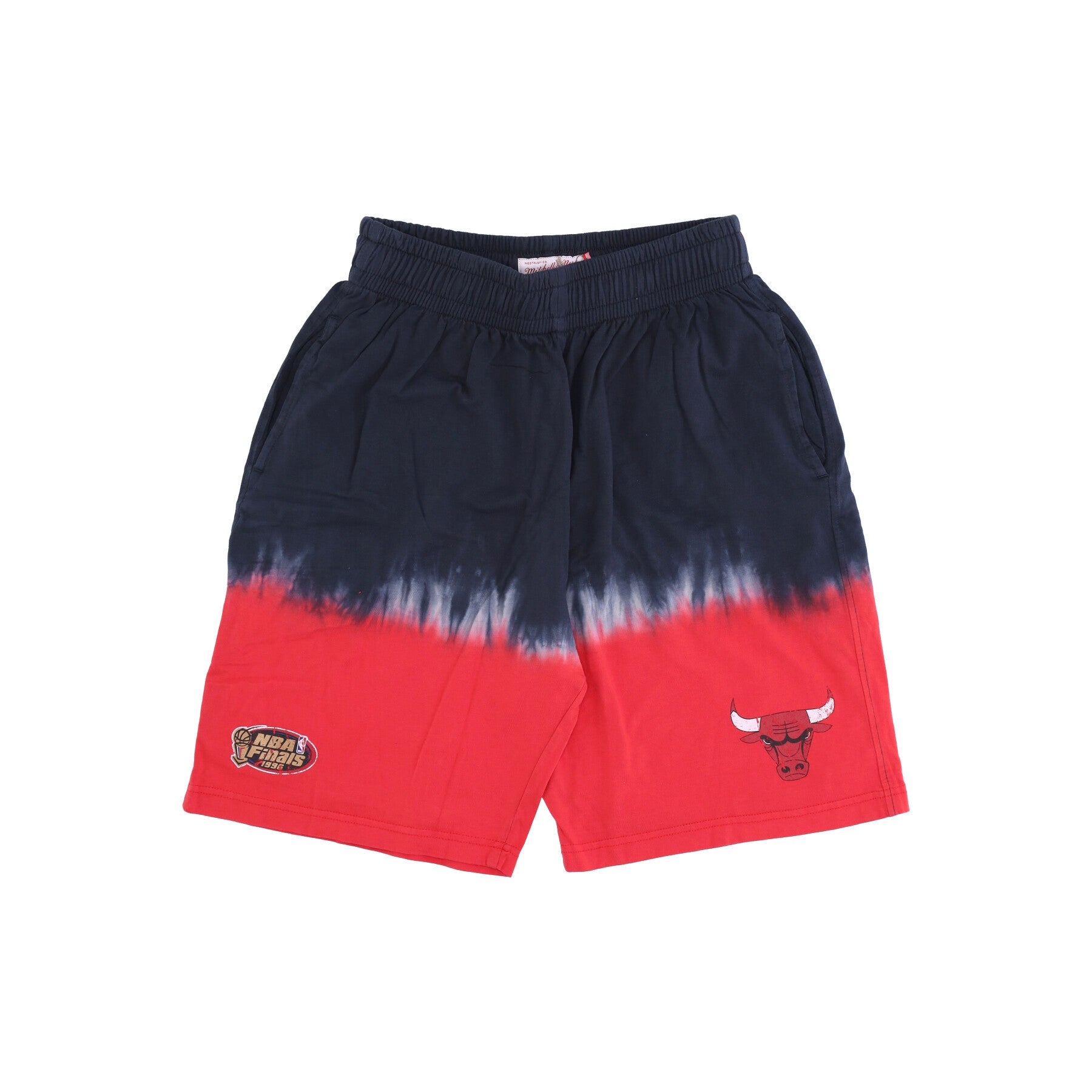 Mitchell & Ness, Pantalone Corto Uomo Nba Horizontal Tie Dye Short Hardwood Classics Chibul, Original Team Colors