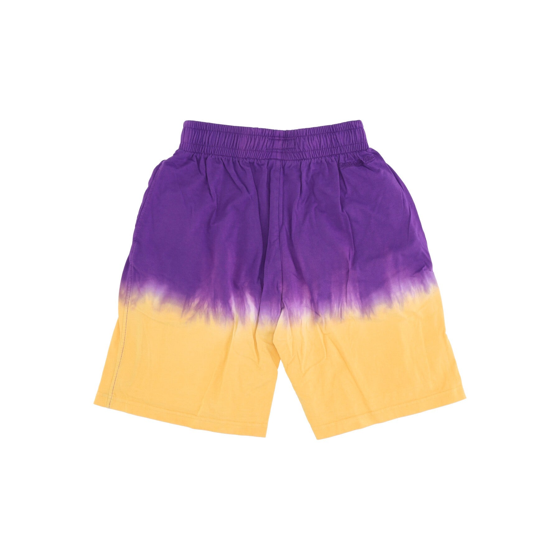 Mitchell & Ness, Pantalone Corto Uomo Nba Horizontal Tie Dye Short Hardwood Classics Loslak, 