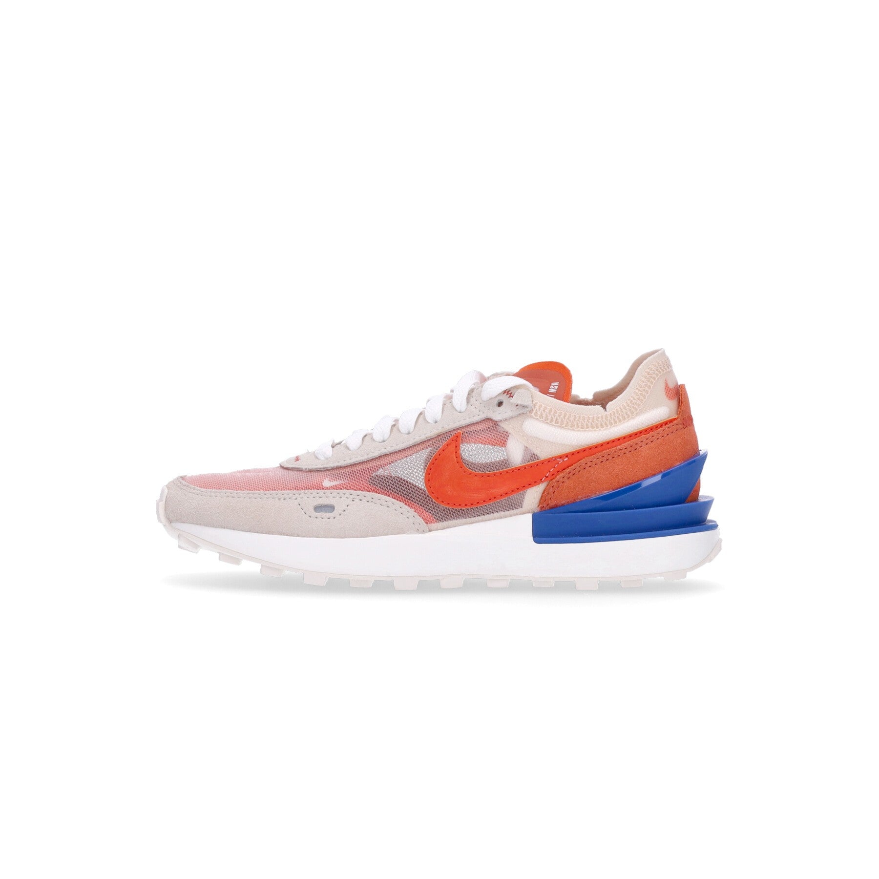 Nike, Scarpa Bassa Donna W Waffle One, Pearl White/rush Orange/madder Root